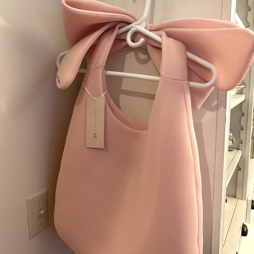 NWT H&M x Simone Rocha Pink Bag